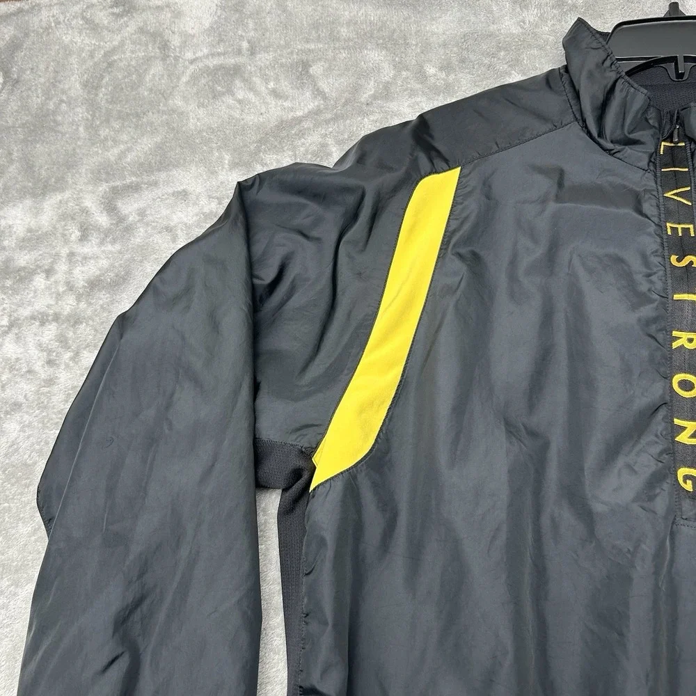 Nike Livestrong Jacket Mens XL Vintage Y2K Swoosh Half Zip Pullover Jacket